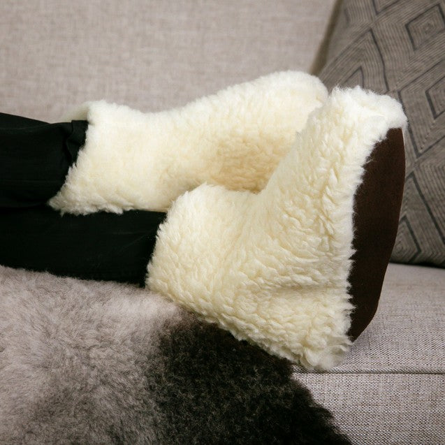 Igloo Slippers | Cream | Wool Lining