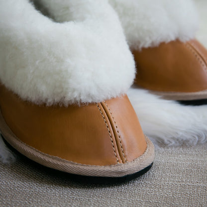 NEW | Cosy Shepherd | Toffee | Leather