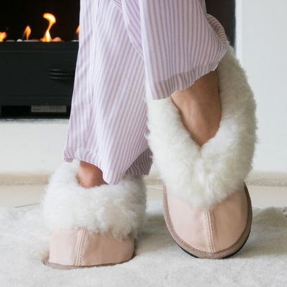 Cosy Shepherd | Ballet Pink | Leather