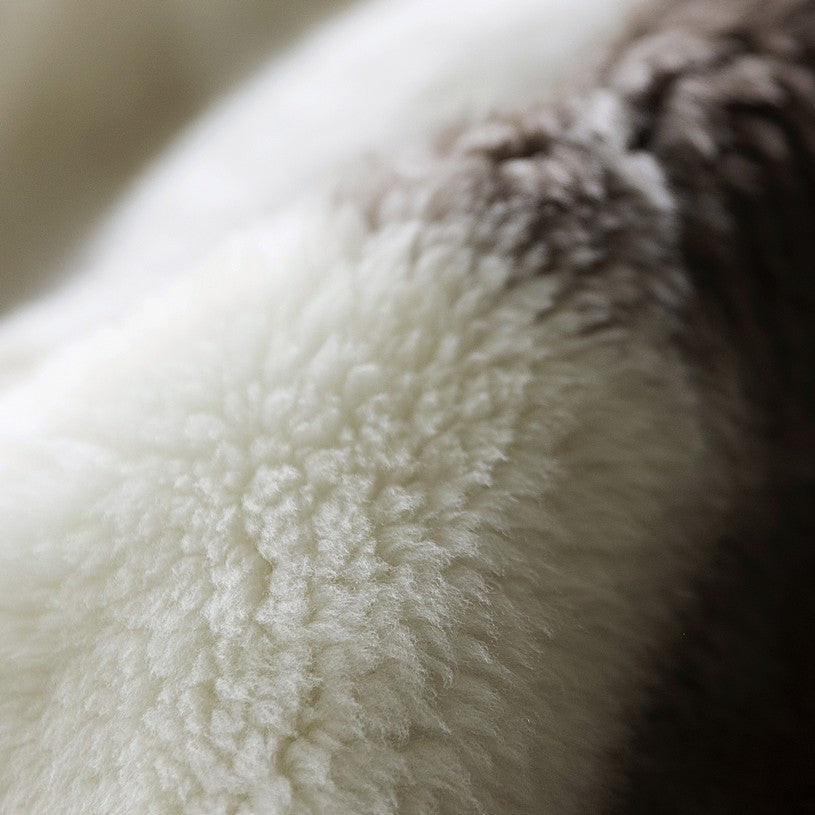 Crossbreed Sheepskin | Natural And Brown