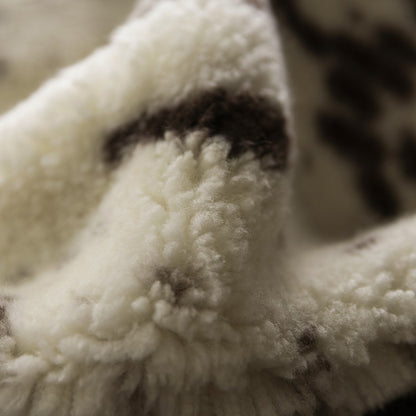 Crossbreed Sheepskin | Natural With Brown Speckles