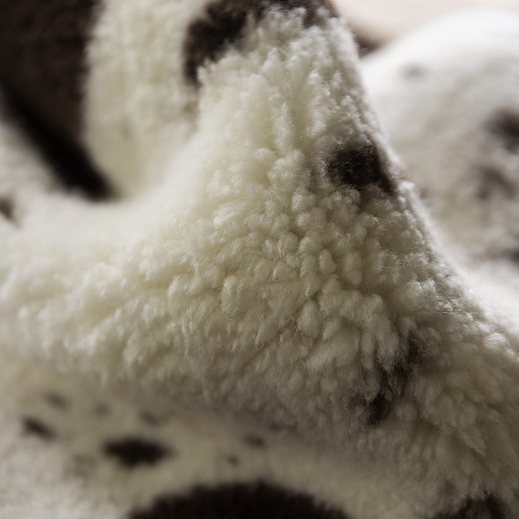 Crossbreed Sheepskin | Natural With Brown Speckles