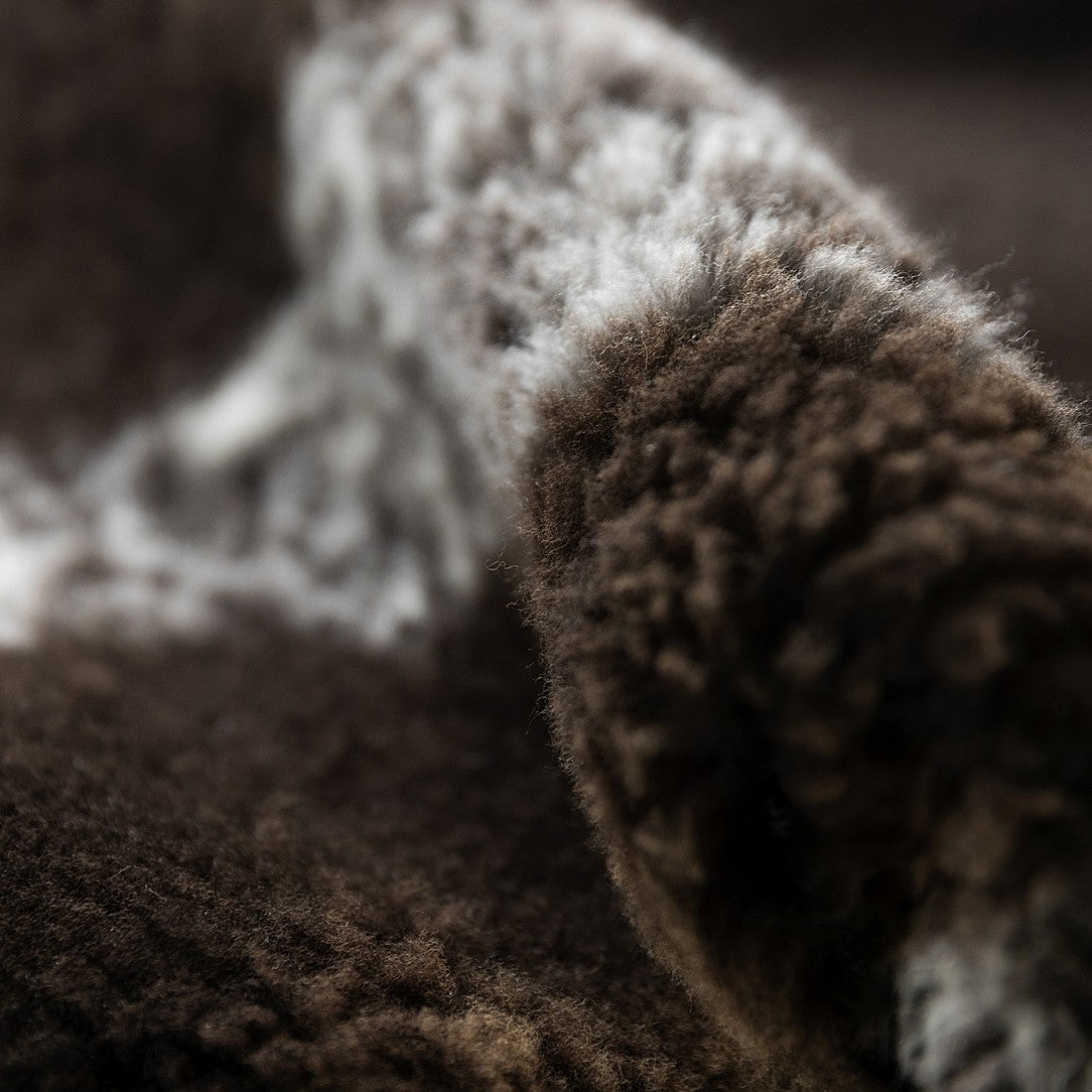 Crossbreed Sheepskin | Brown With Speckles