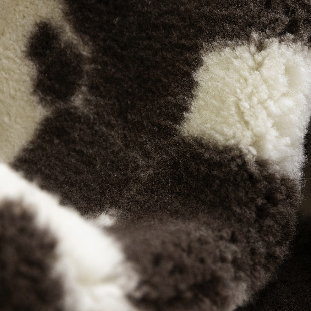 Crossbreed Sheepskin | Natural With Brown Dots