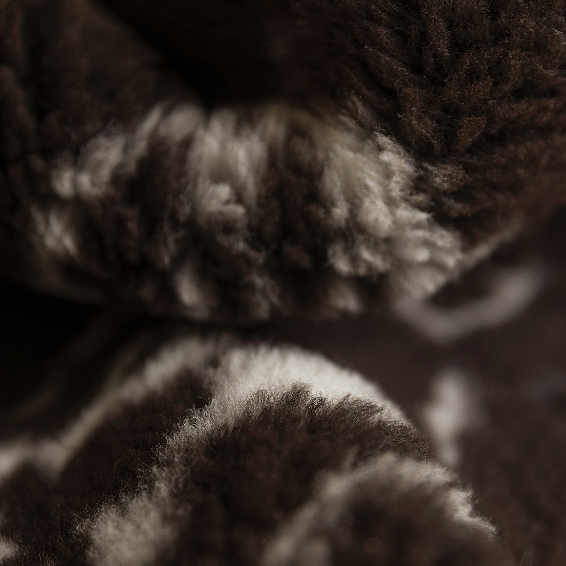 Cross-Breed Sheepskin | Brown With Natural Speckles