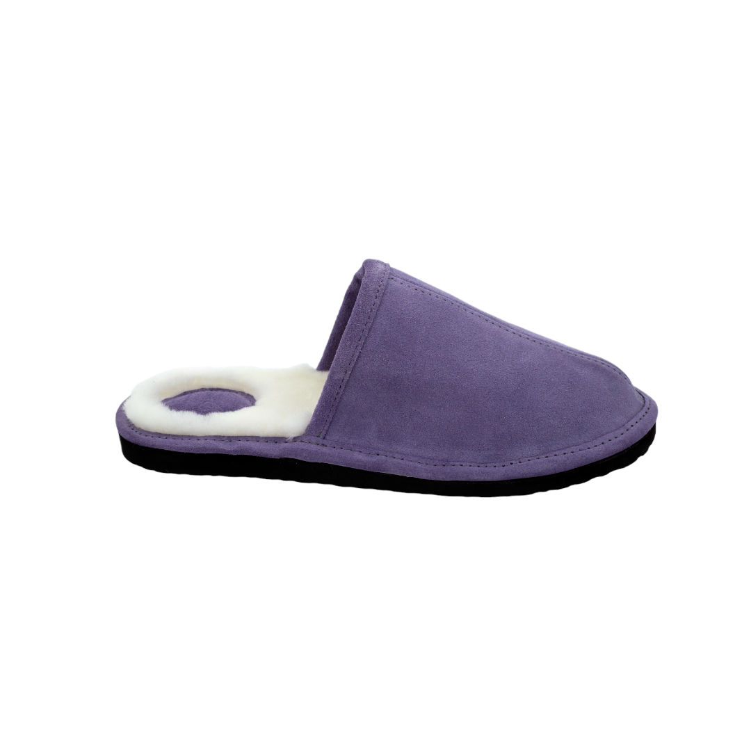 Purple mule slippers new arrivals